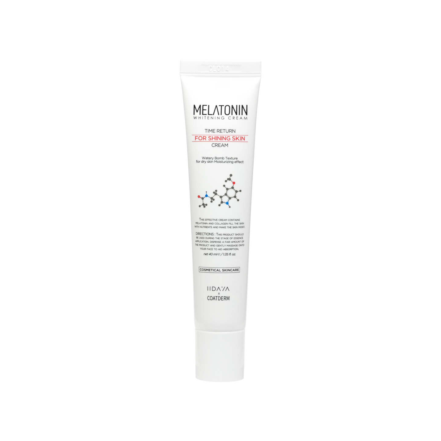 Melatonin Whitening Cream | Korean Brightening Moisturizer – Zinik
