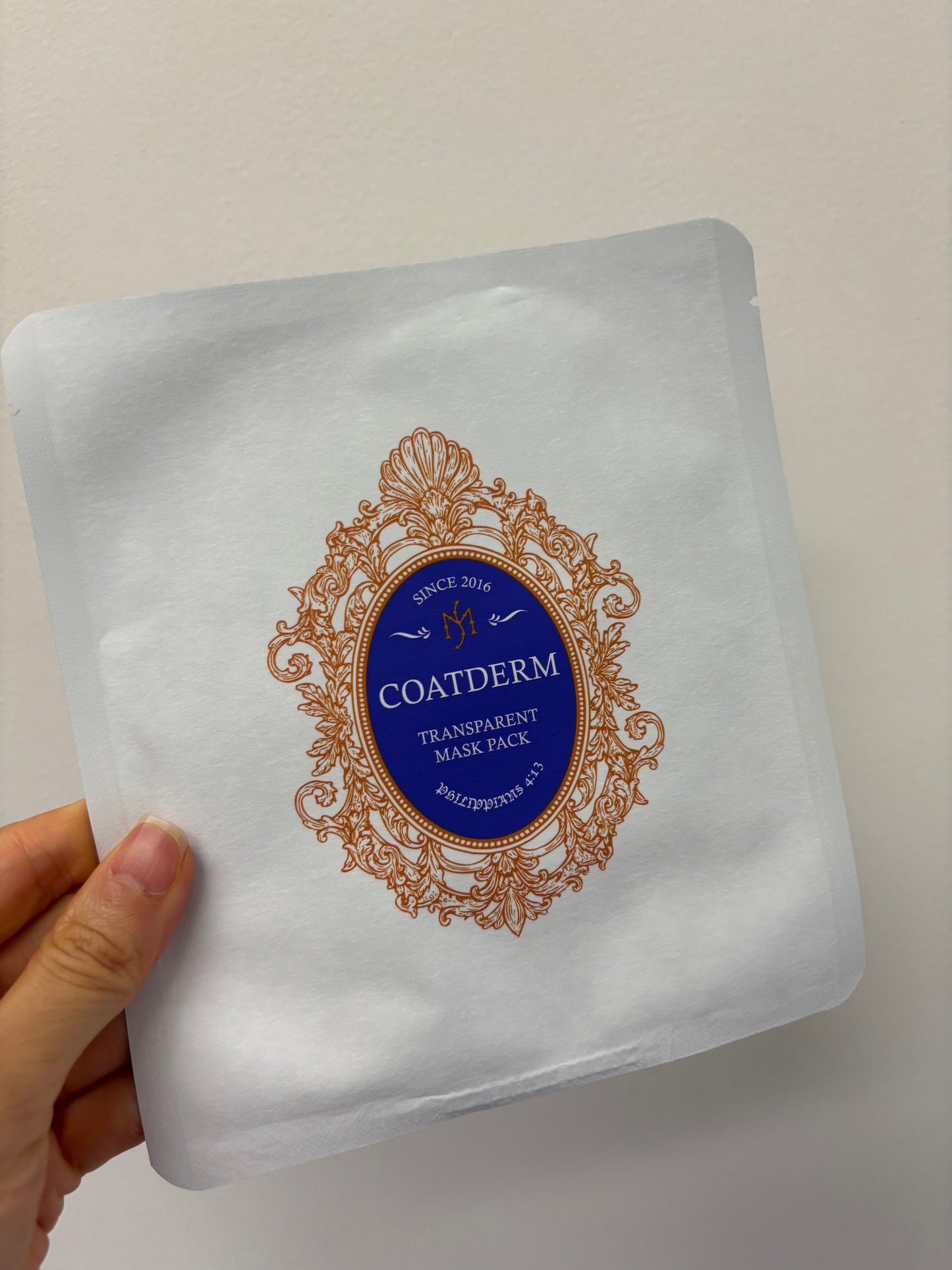 Coatderm Transparent Mask Pack